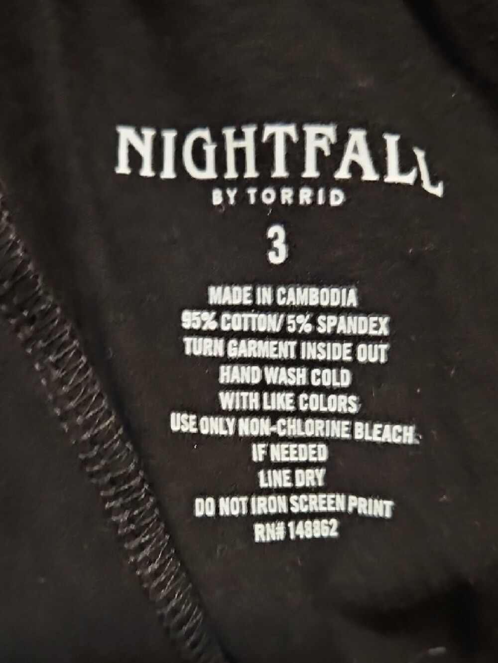 torrid Black Leggings with Silver Dragonfly & Celestial Accents - Picture 8 of 8